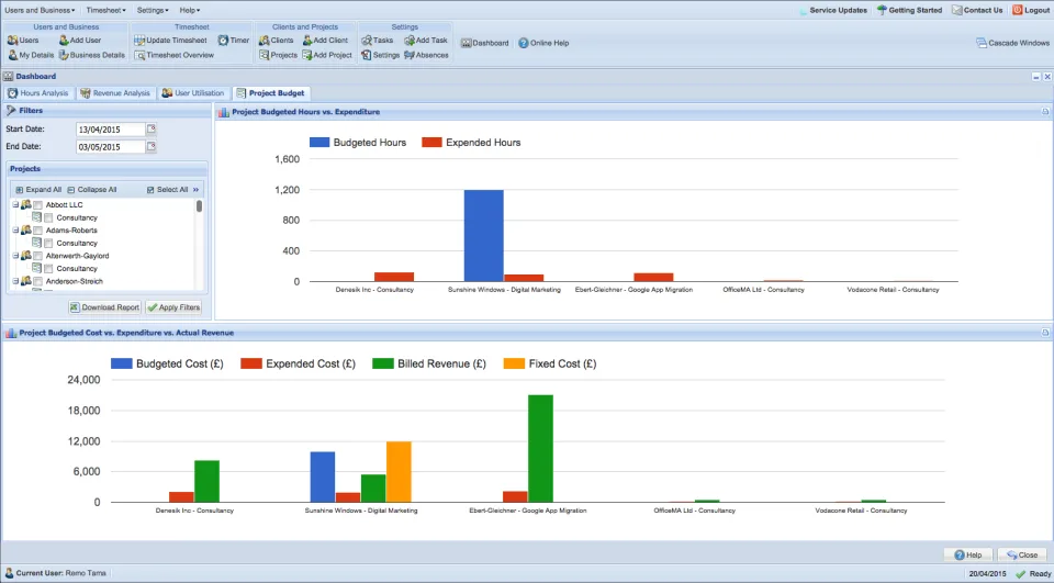 OfficeMA Timesheet — Screenshots 5