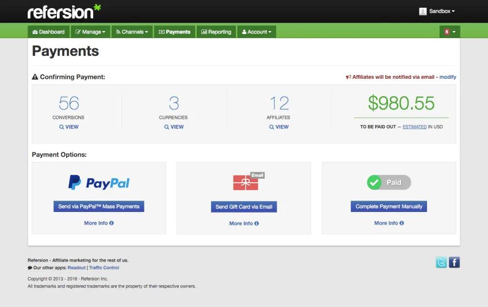 Refersion — Screenshots 3