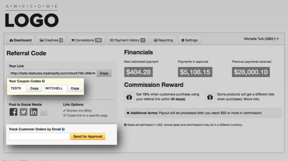 Refersion — Screenshots 4