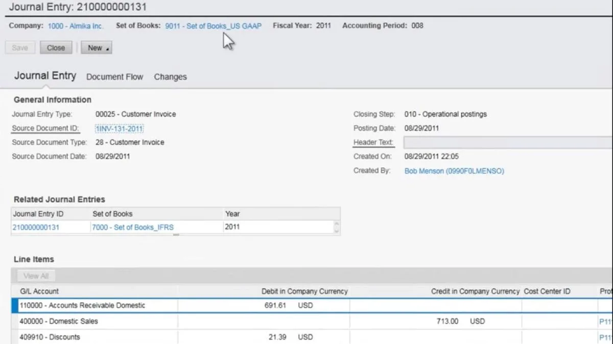 SAP Business One — Screenshots 3