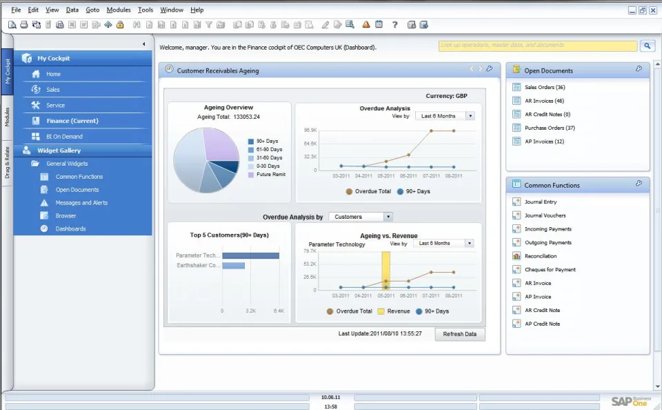 SAP Business One — Screenshots 7