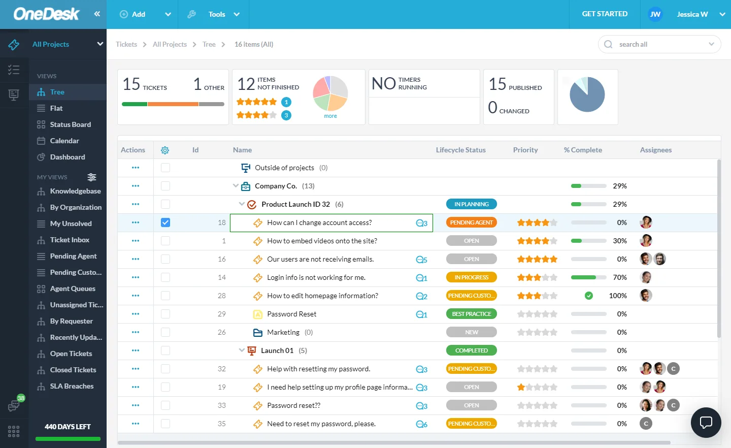 OneDesk — Screenshots 1