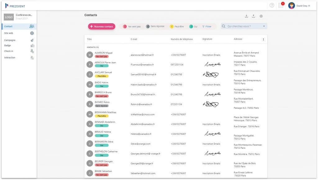Prezevent — Screenshots 4