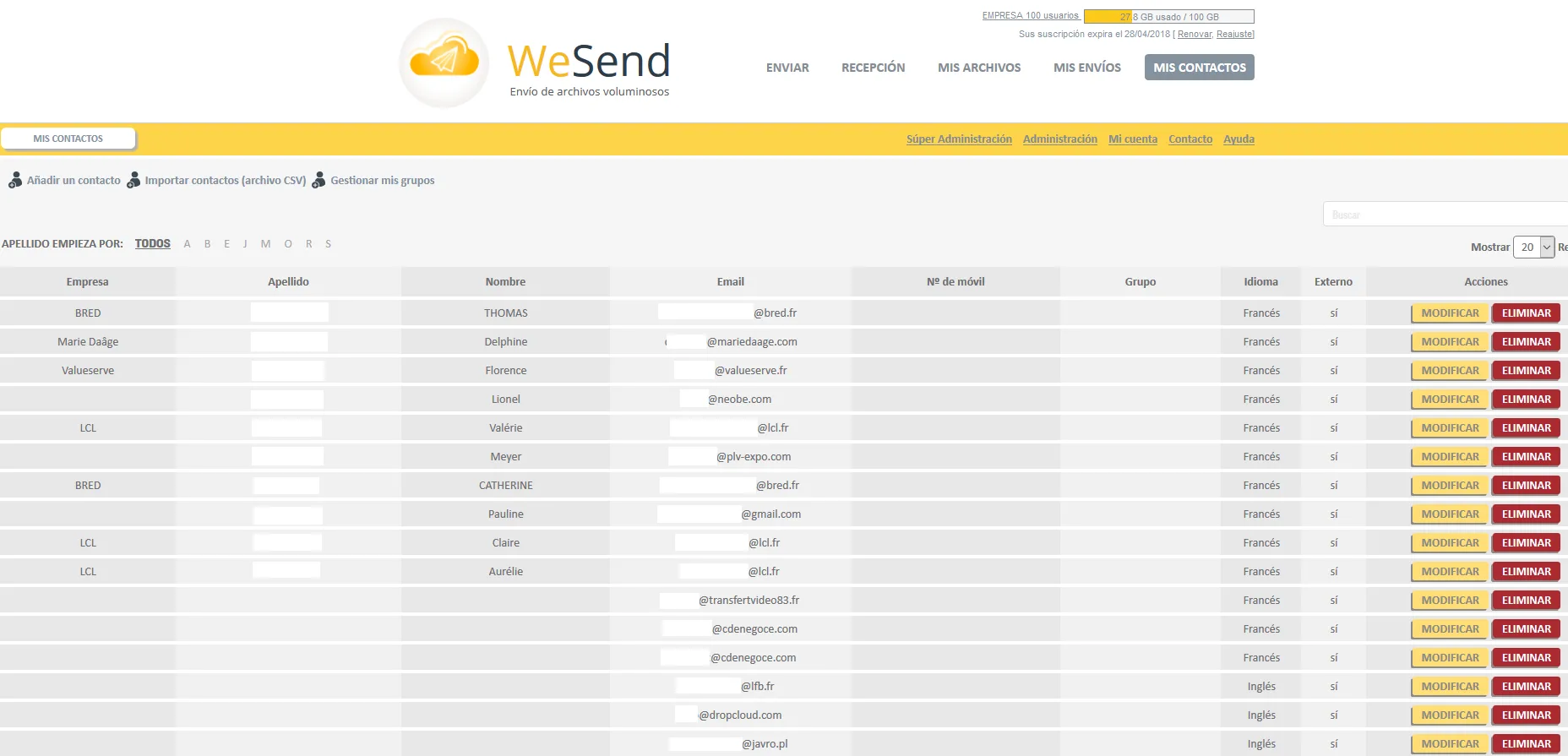 WeSend — Captures d'écran 5