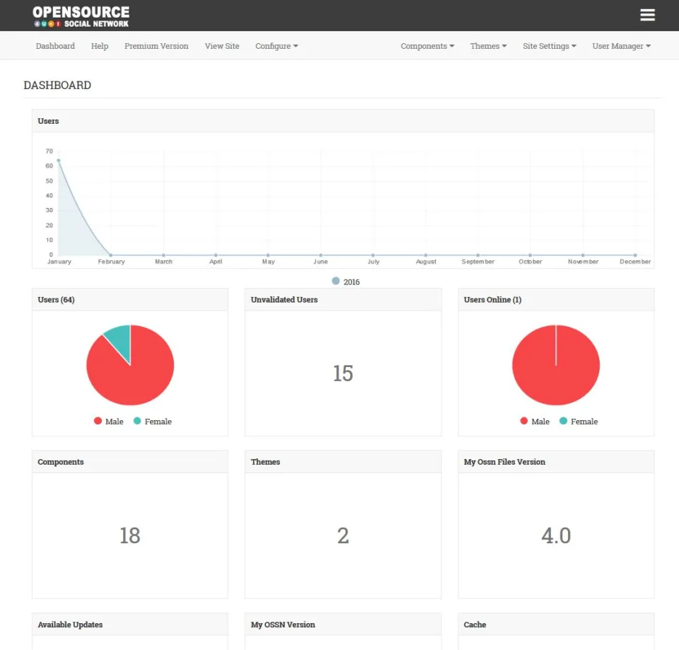 Open Source Social Network — Screenshots 3