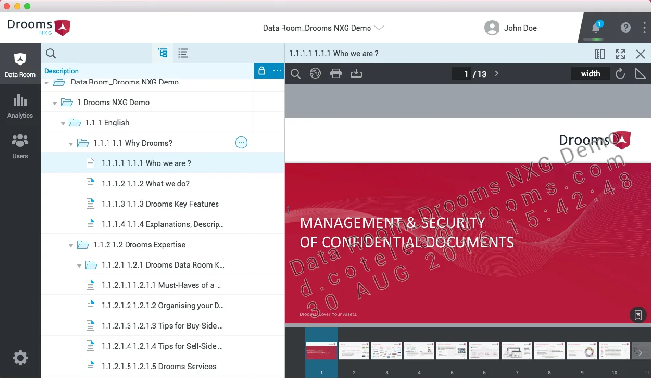 Drooms — Screenshots 1