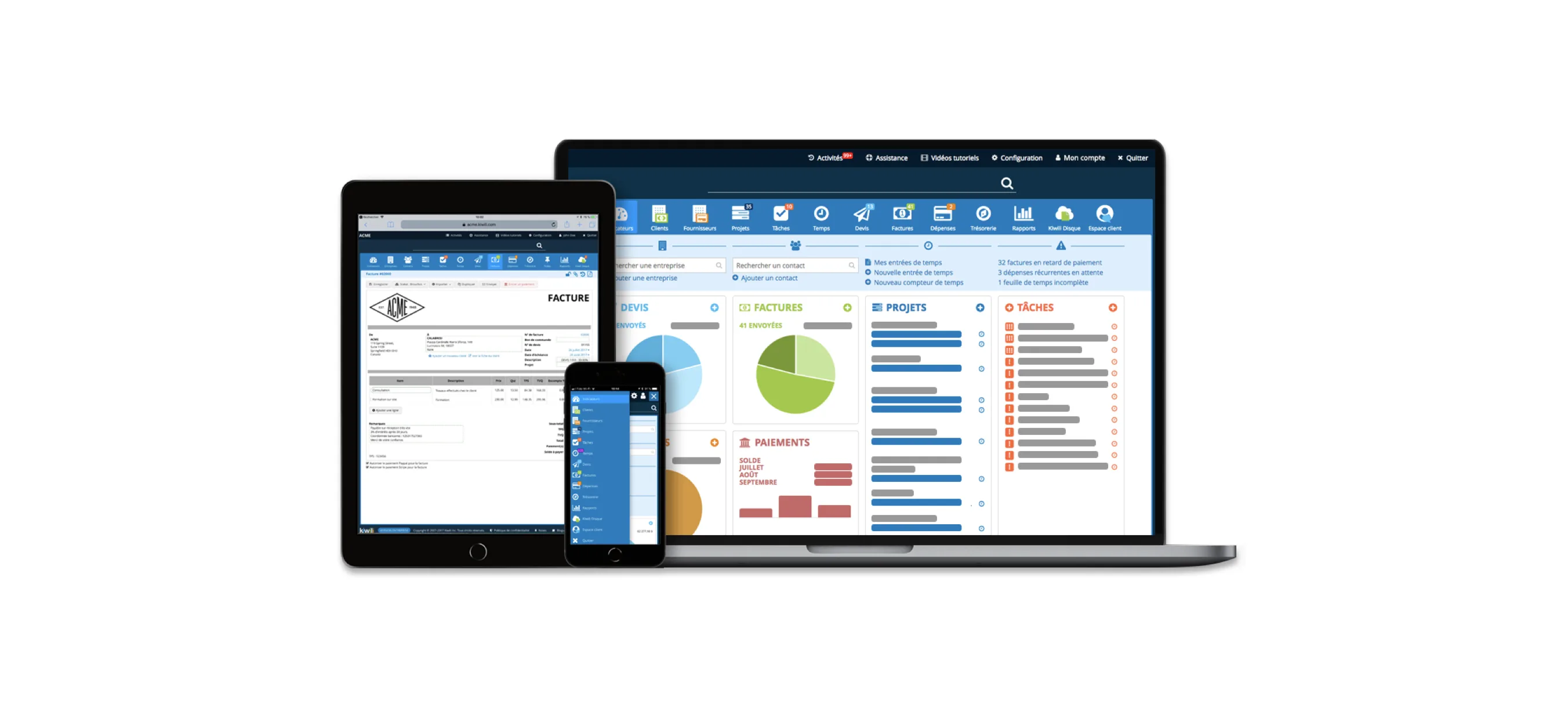 Kiwili — Efficient Business Management for Freelancers & SMBs