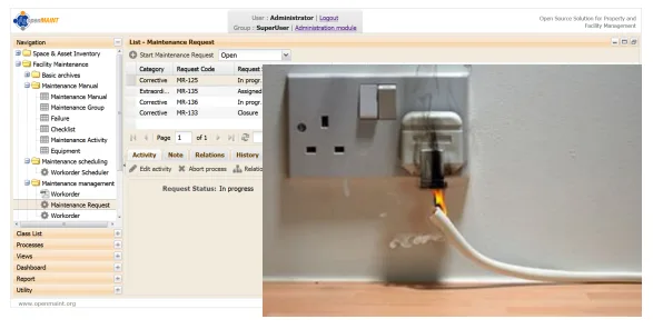 openMAINT — Screenshots 3