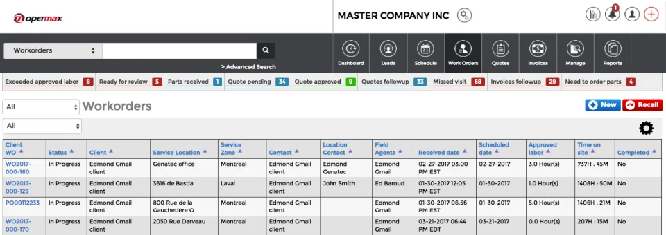 Opermax — Screenshots 2
