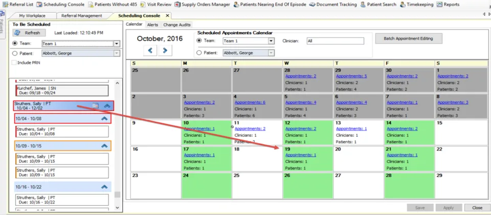 Optima Homecare — Screenshots 2