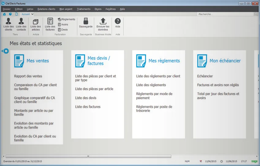 Ciel Devis Factures — Screenshots 1