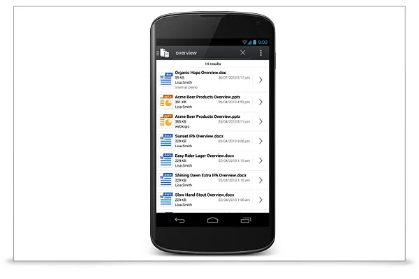 Oracle WebCenter Content — Screenshots 2