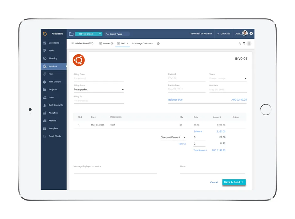 OrangeScrum — Screenshots 4