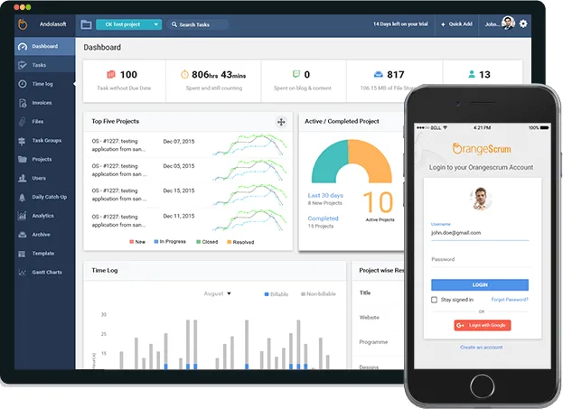 OrangeScrum — Screenshots 5