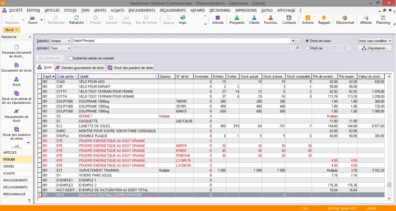 Gestimum ERP — Screenshots 3
