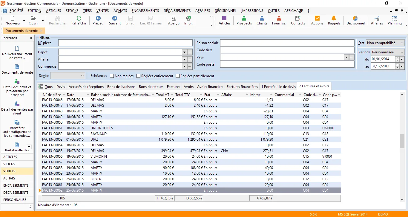 Gestimum ERP — Screenshots 4