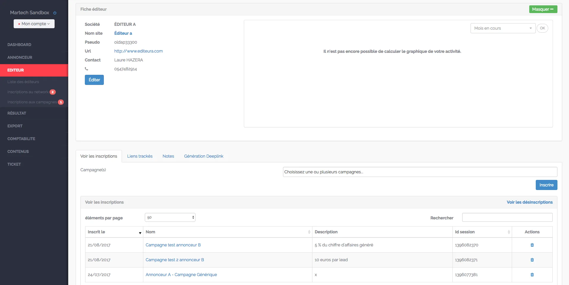Effinity MarTech — Screenshots 4