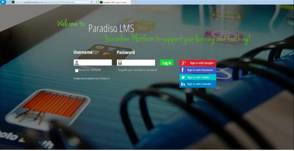 Paradiso LMS — Screenshots 1