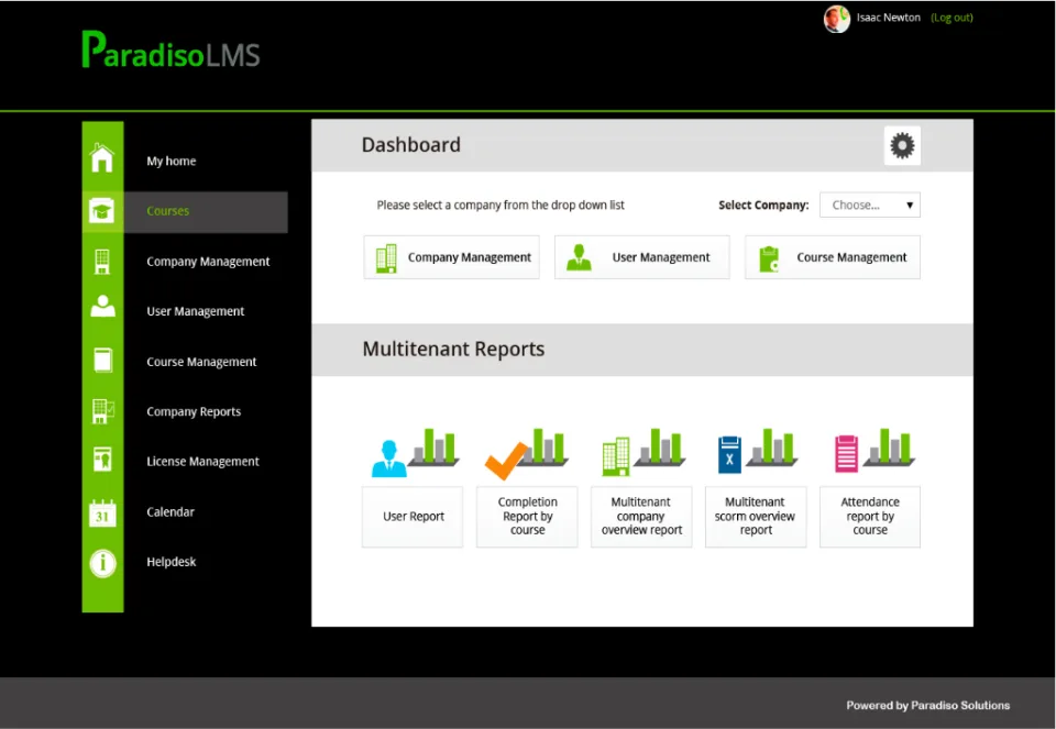 Paradiso LMS — Screenshots 2