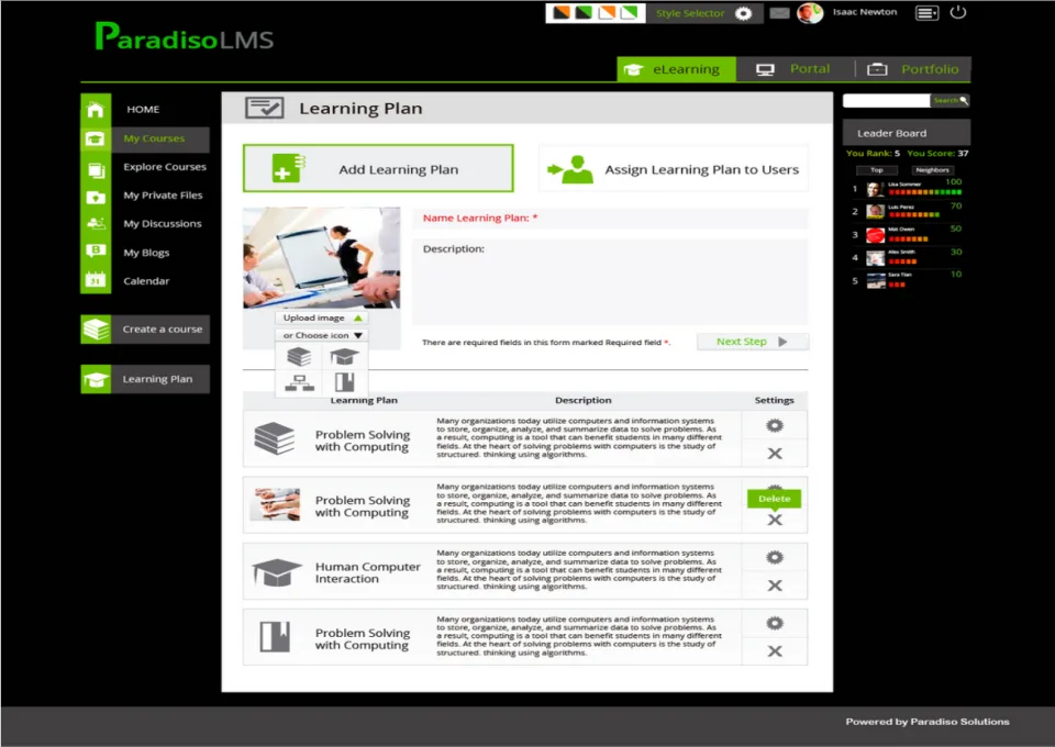 Paradiso LMS — Screenshots 3