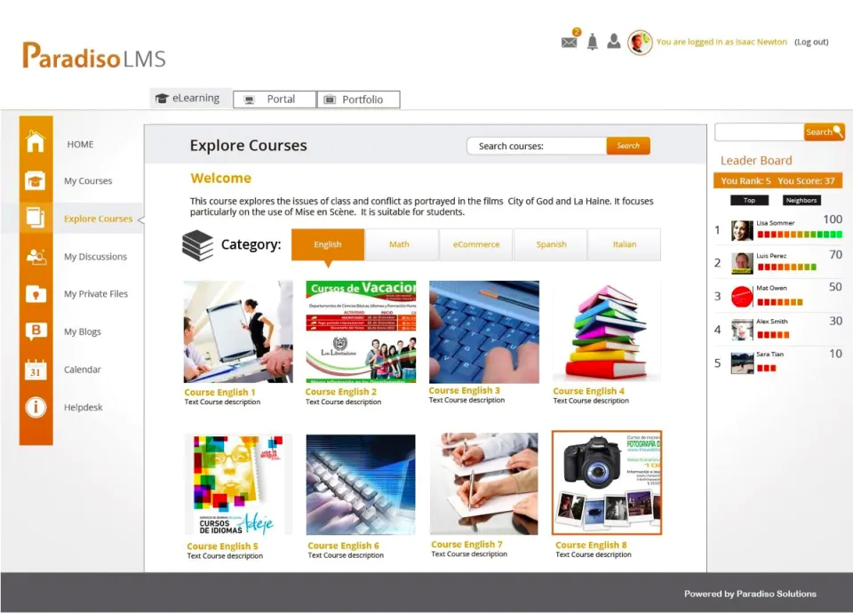 Paradiso LMS — Screenshots 4