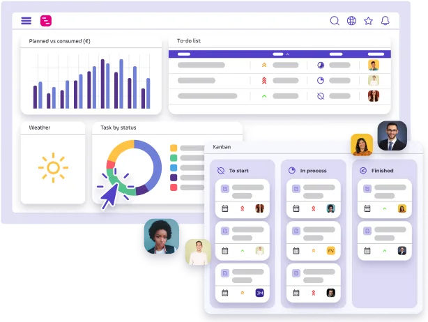 Project monitor - Virage group — Screenshots 1