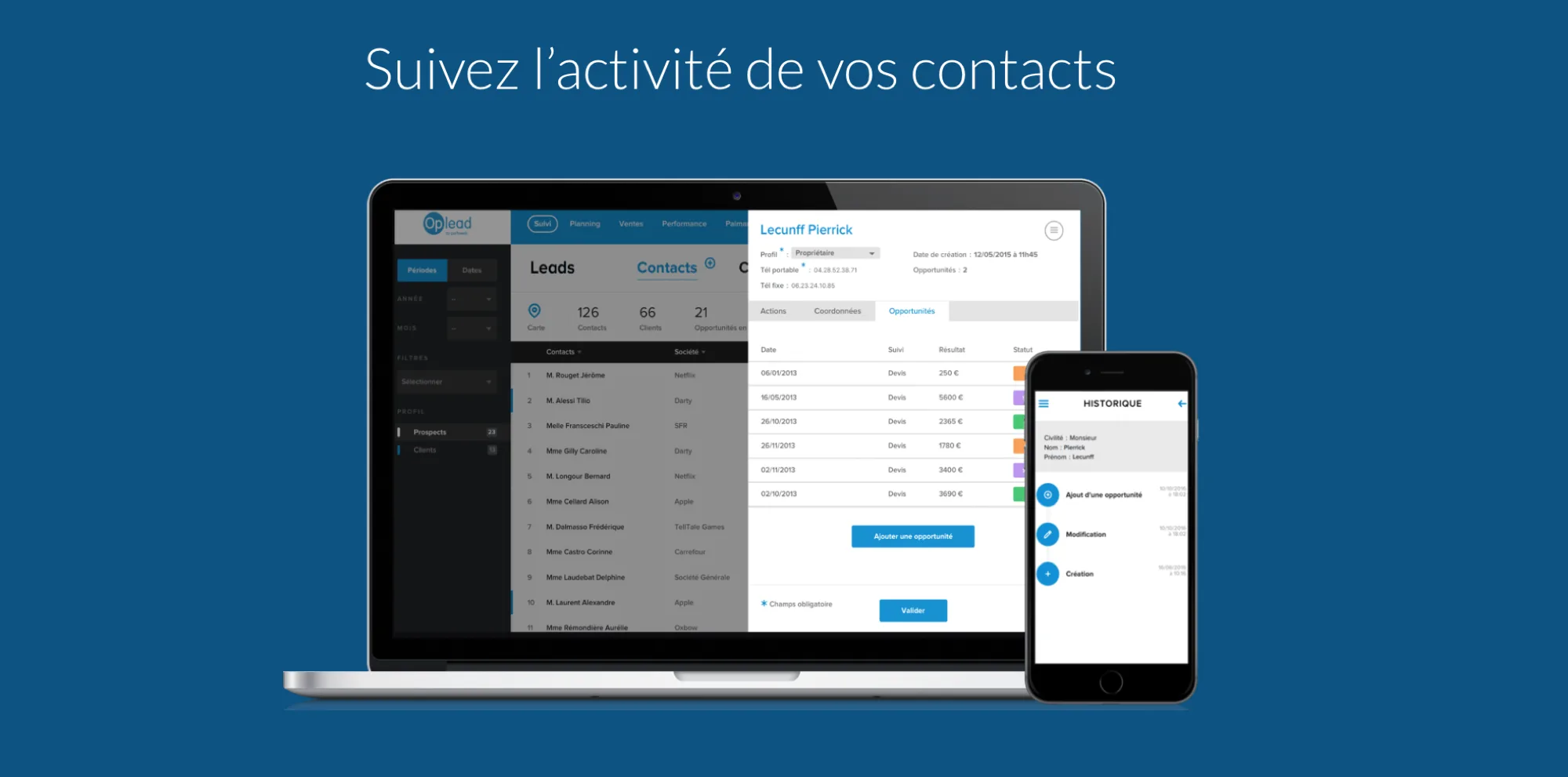 Oplead CRM — Screenshots 1