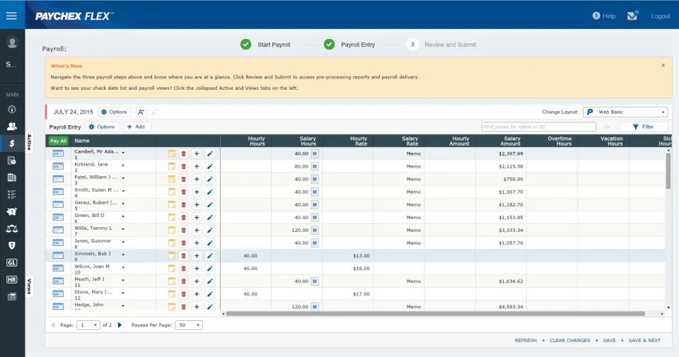 Paychex — Screenshots 1