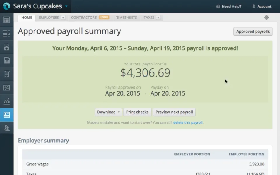 Payroll by Wave — Screenshots 1