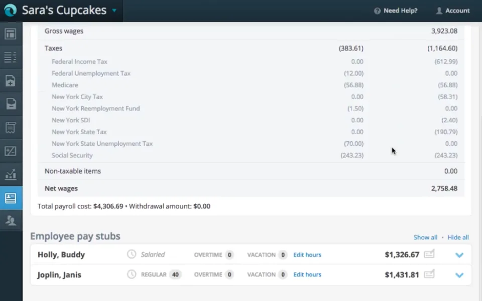 Payroll by Wave — Screenshots 3