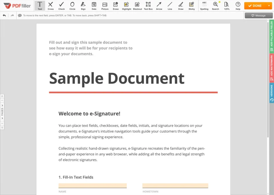 PDFfiller — Screenshots 2