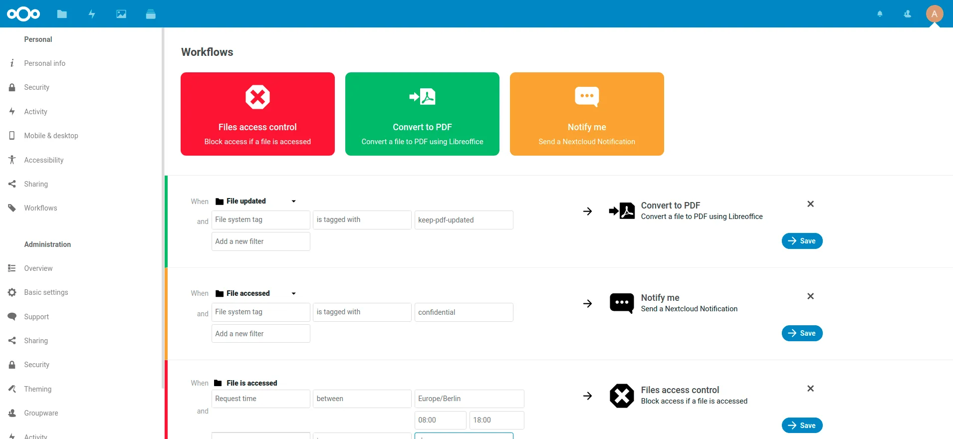 Nextcloud — Screenshots 2