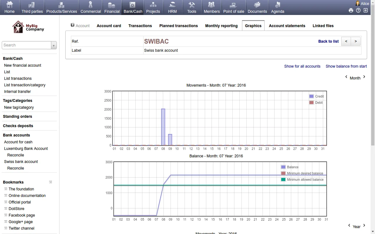 DoliCloud ERP CRM — Screenshots 5