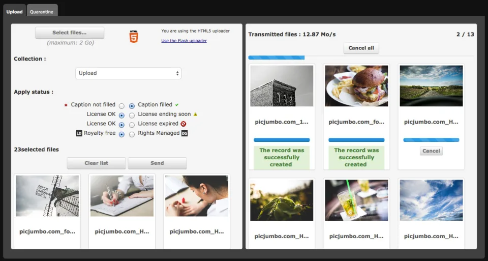 Phraseanet — Screenshots 2