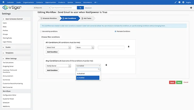 Vtiger CRM — Screenshots 3