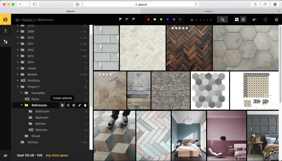 Pics.io — Screenshots 1
