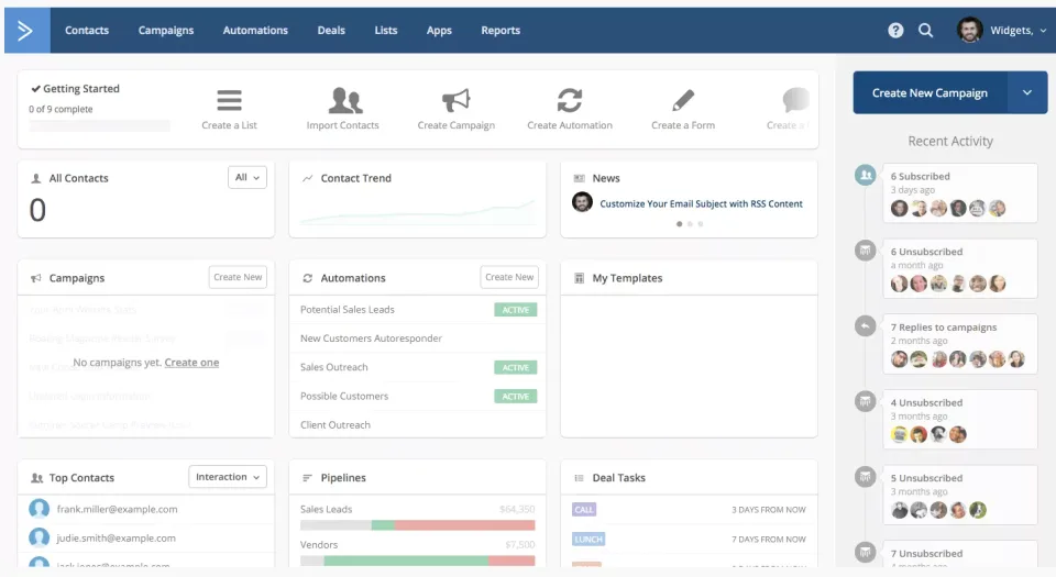 ActiveCampaign — Screenshots 1