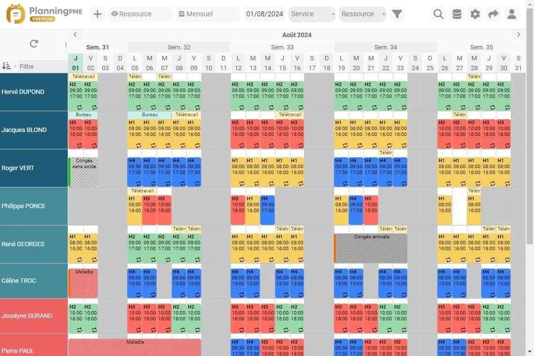 PlanningPME — Screenshots 4