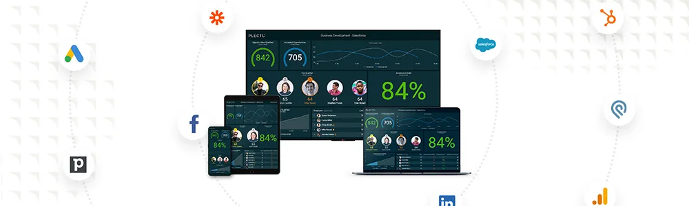 Plecto — Transformative Analytics Dashboard for Sales Teams