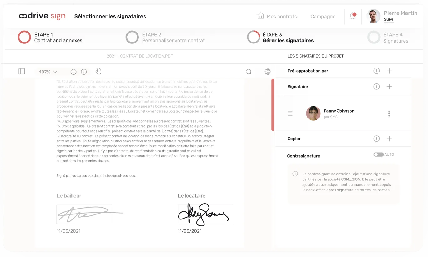Oodrive Sign — Screenshots 1