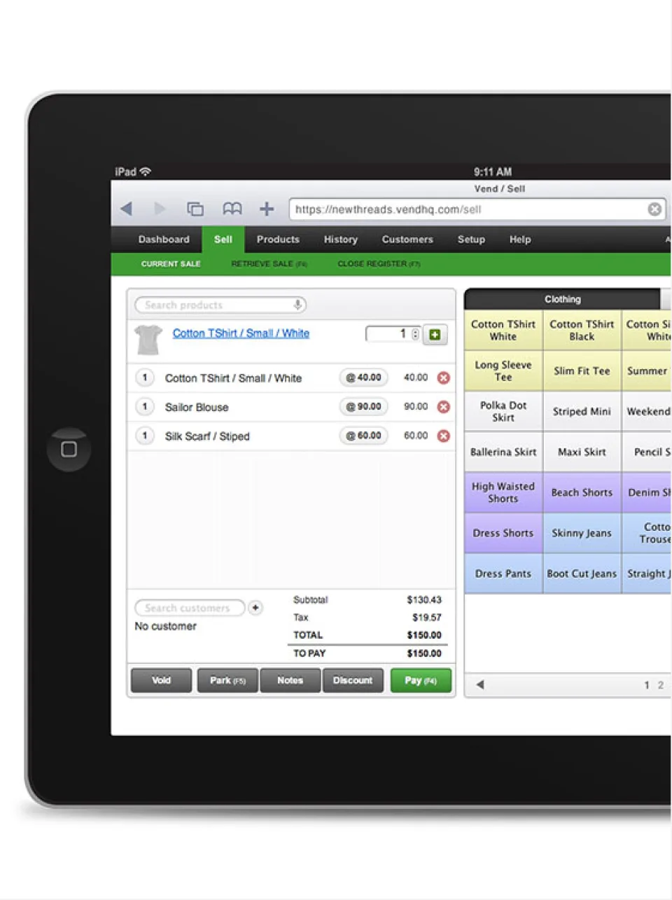 POS Software — Screenshots 2