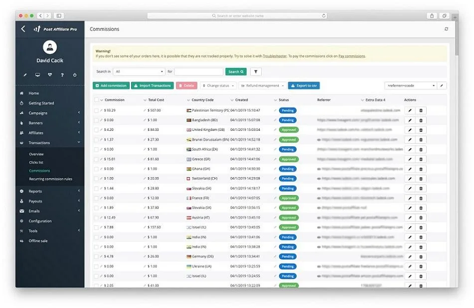 Post Affiliate Pro — Screenshots 3
