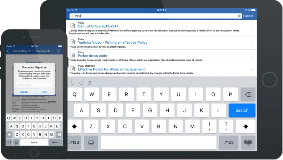 PowerDMS — Screenshots 1