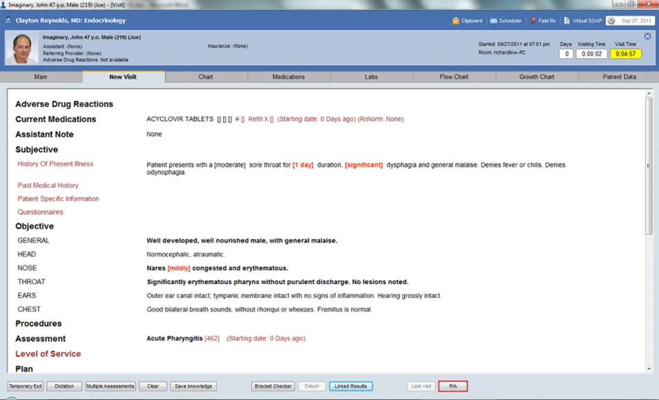 Praxis EMR — Screenshots 1