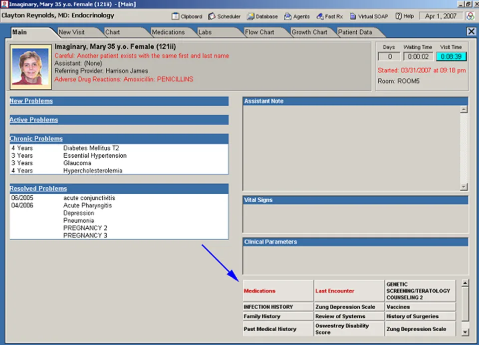 Praxis EMR — Screenshots 3