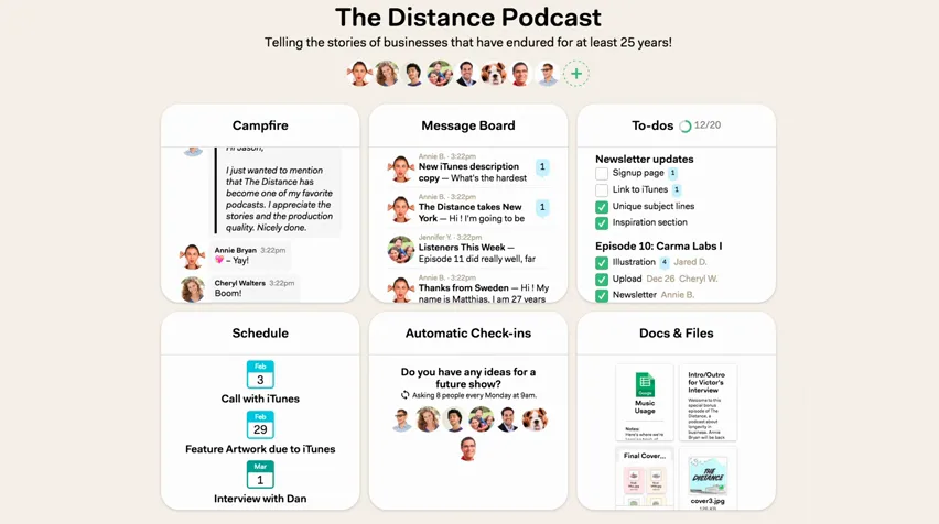 Basecamp — Screenshots 1