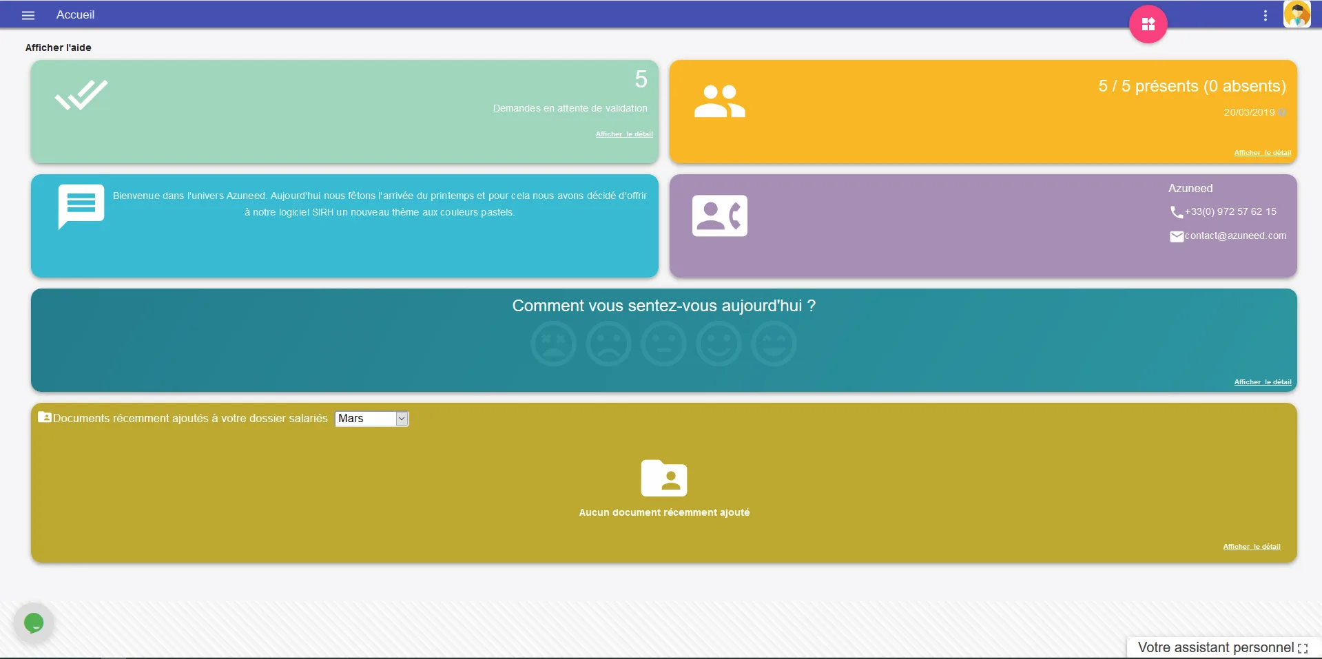 Azuneed SIRH — Screenshots 12