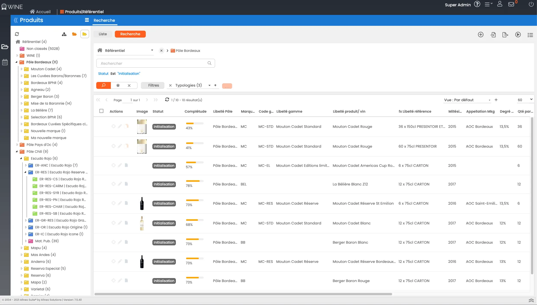 Afineo PIM — Screenshots 3