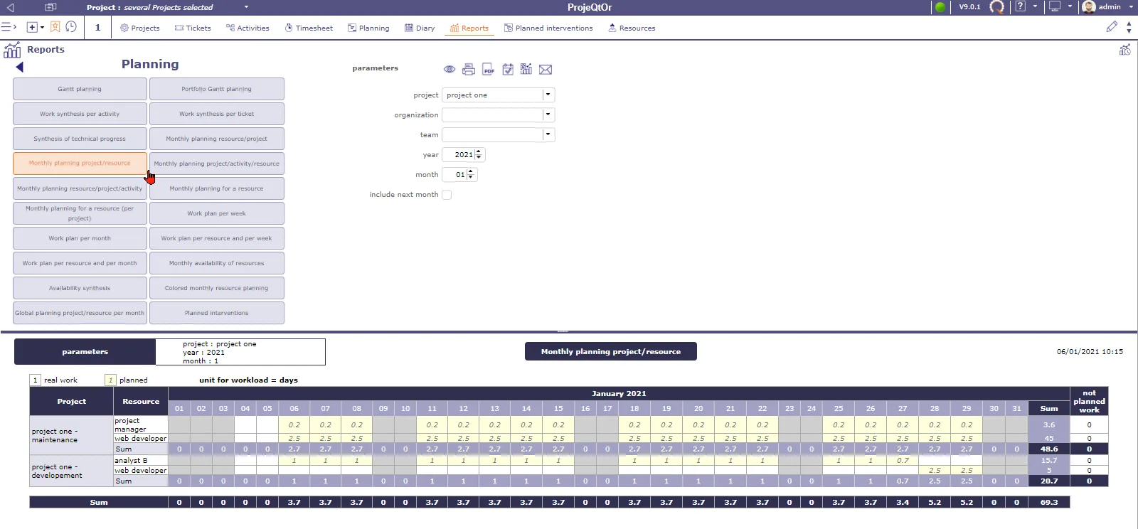 ProjeQtOr — Screenshots 11