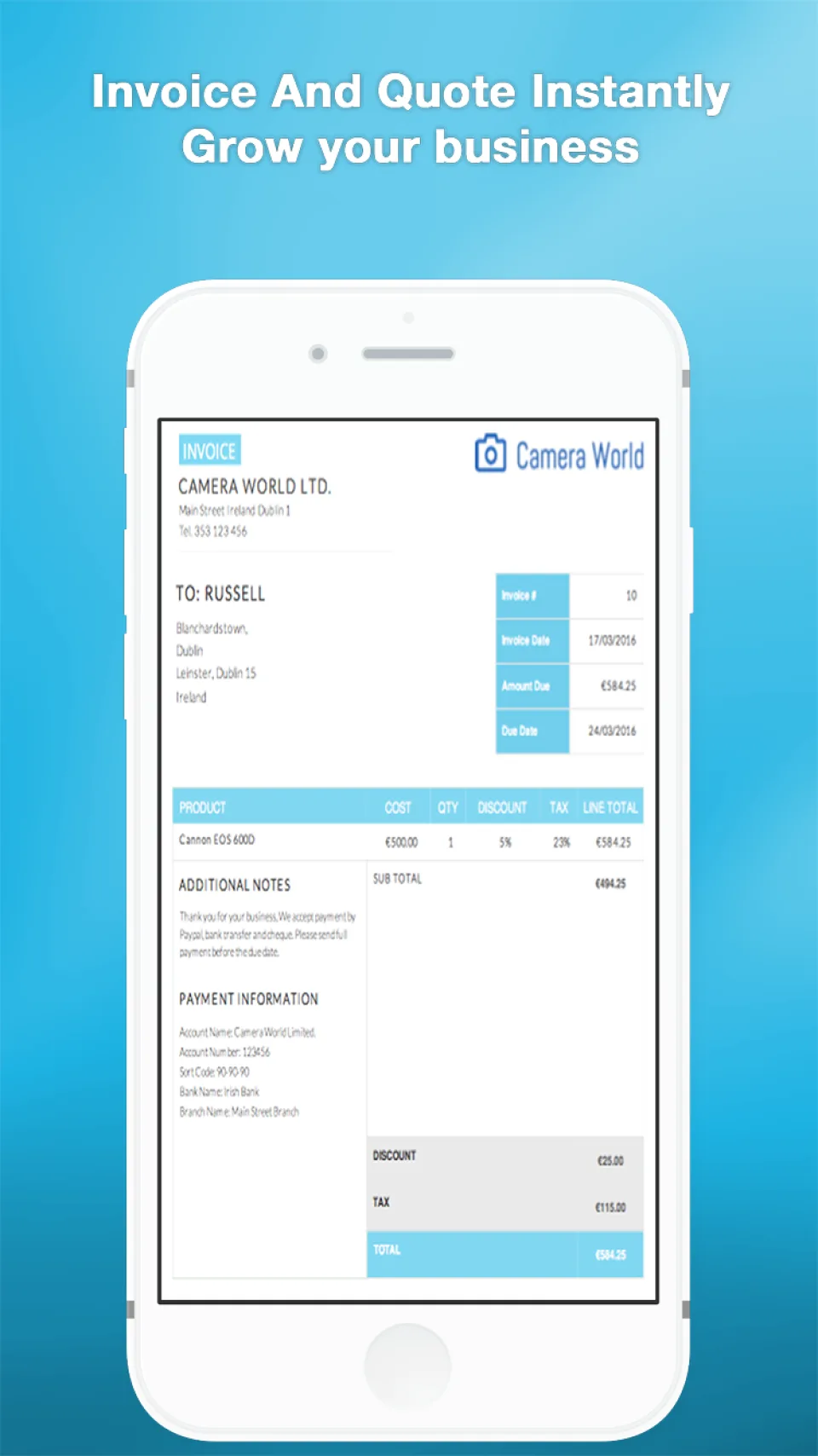 ProperInvoice — Screenshots 4